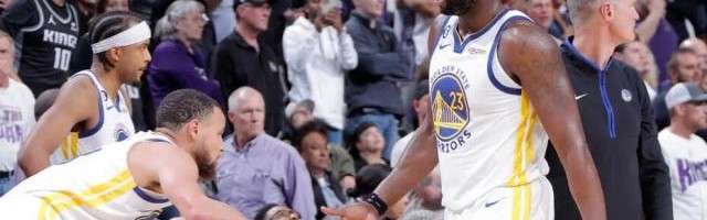 九游体育APP-勇士选择打国王后悔吗？库追被布朗拆解 0-2难翻身