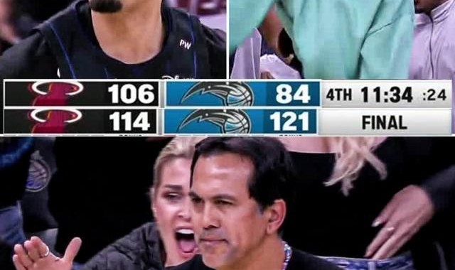 九游体育-神奇比赛！魔术5人伤缺 末节37比8逆转热火创纪录